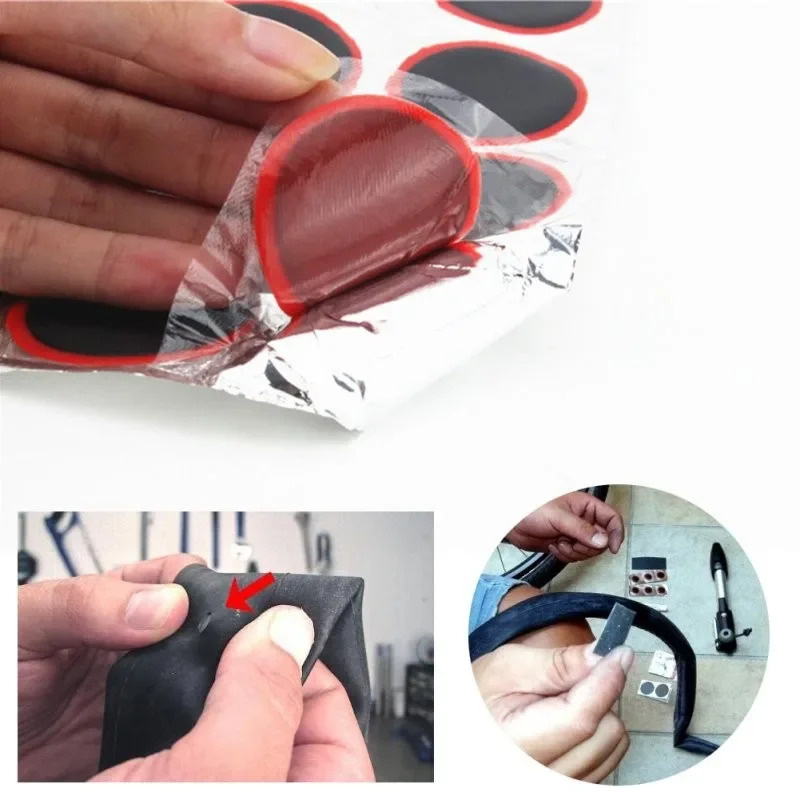 1-4sheet Rubber Puncture Repai - огляд і ціна Bike Tube Repair Kit