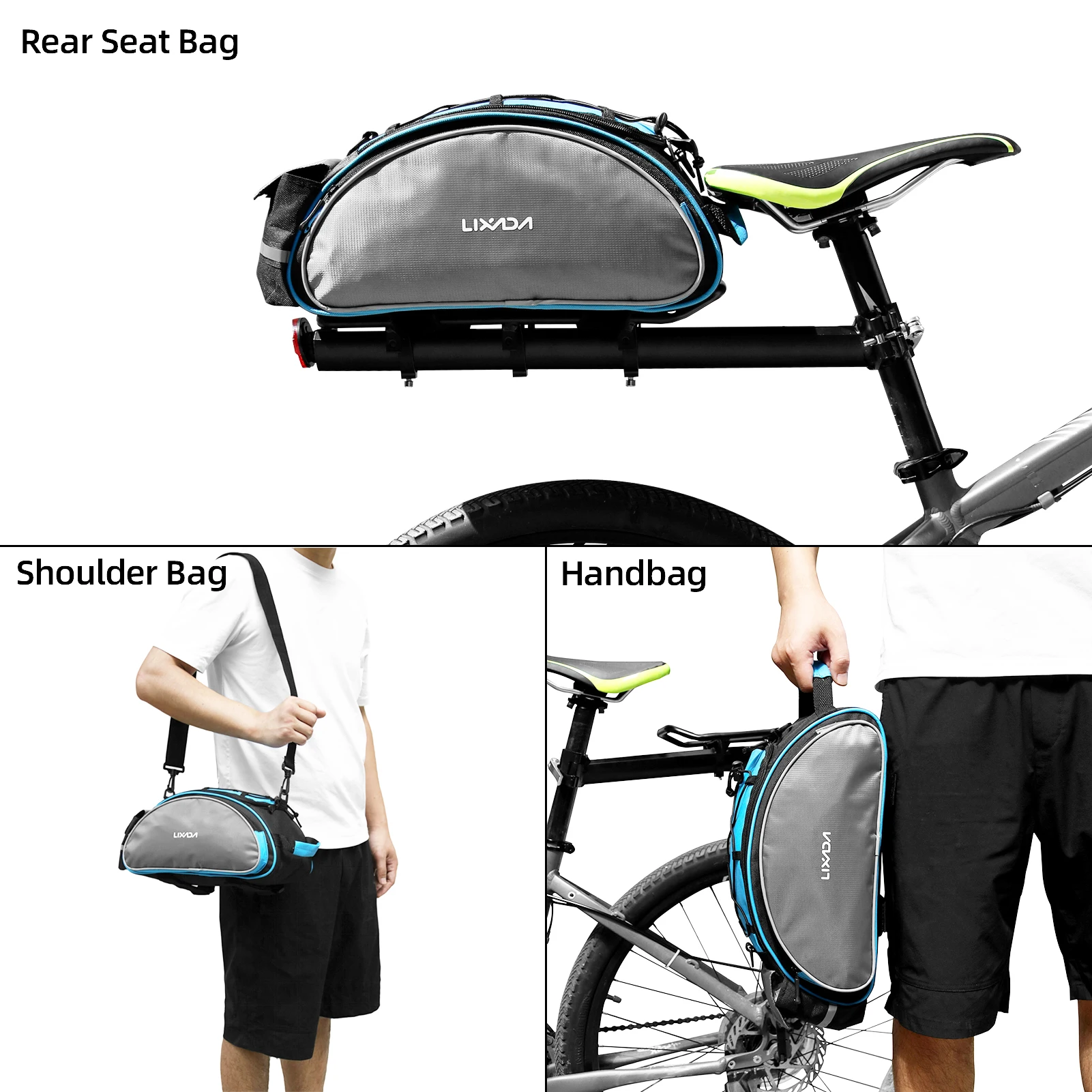 13LMultifunctional Bicycle Rea - огляд і ціна Cycling Gear Storage Rack