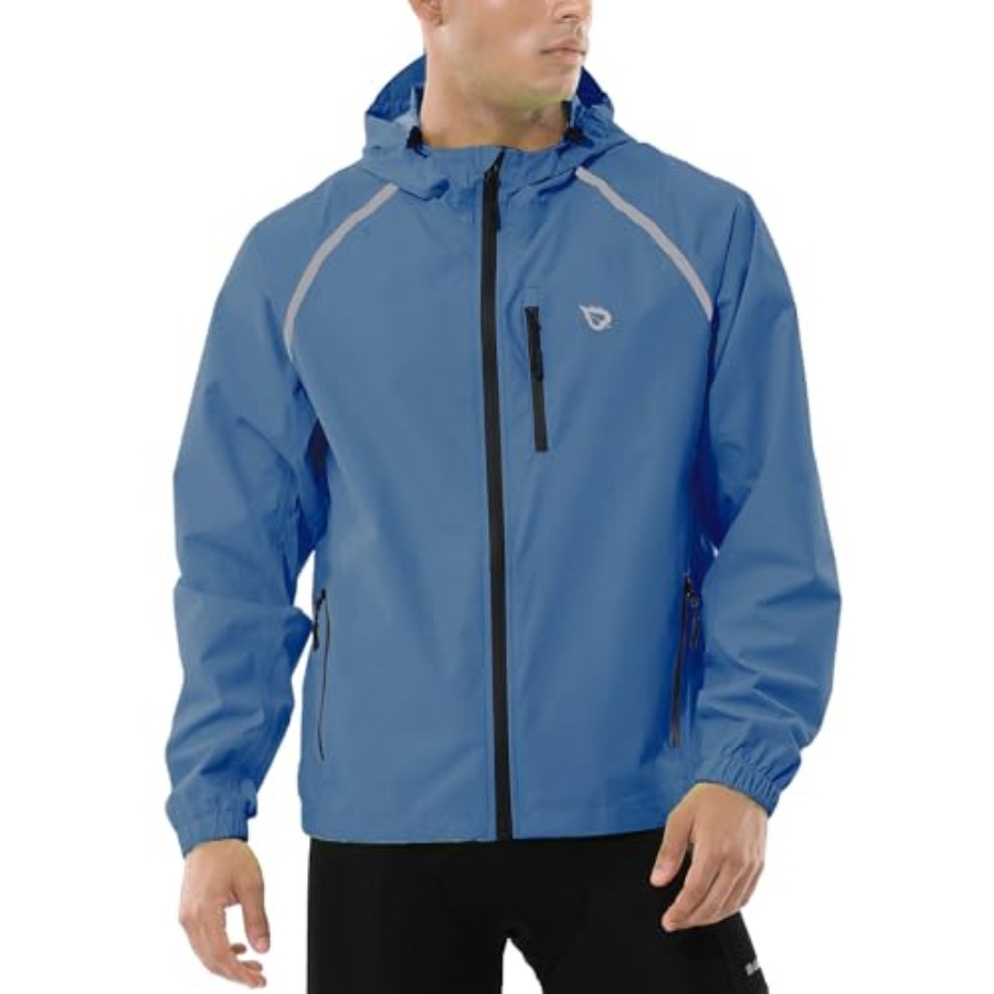 Men's Rain Jacket Waterproof W - огляд і ціна Cycling Gear In Rain